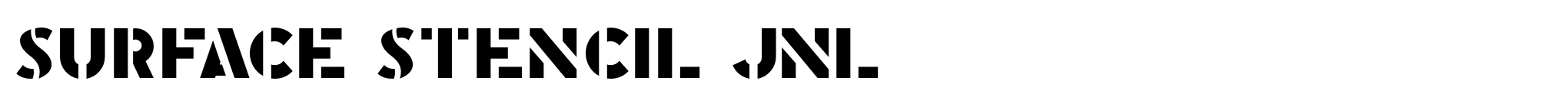 Surface Stencil JNL image